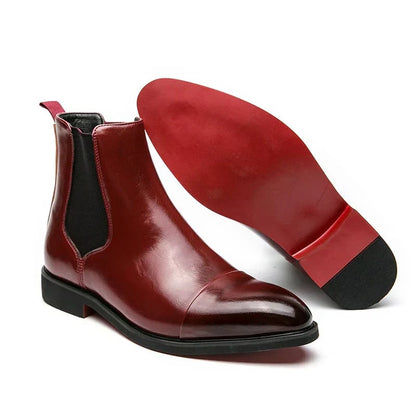Chelsea Boots für Herren aus Echtleder, Ansicht 5