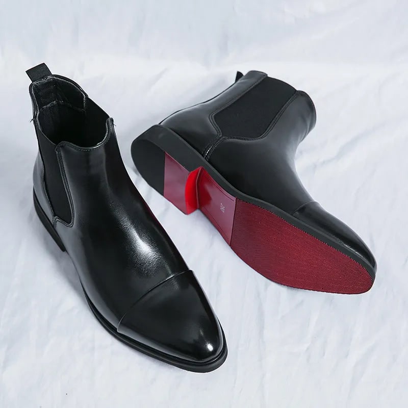 Chelsea Boots für Herren aus Echtleder, Ansicht 4