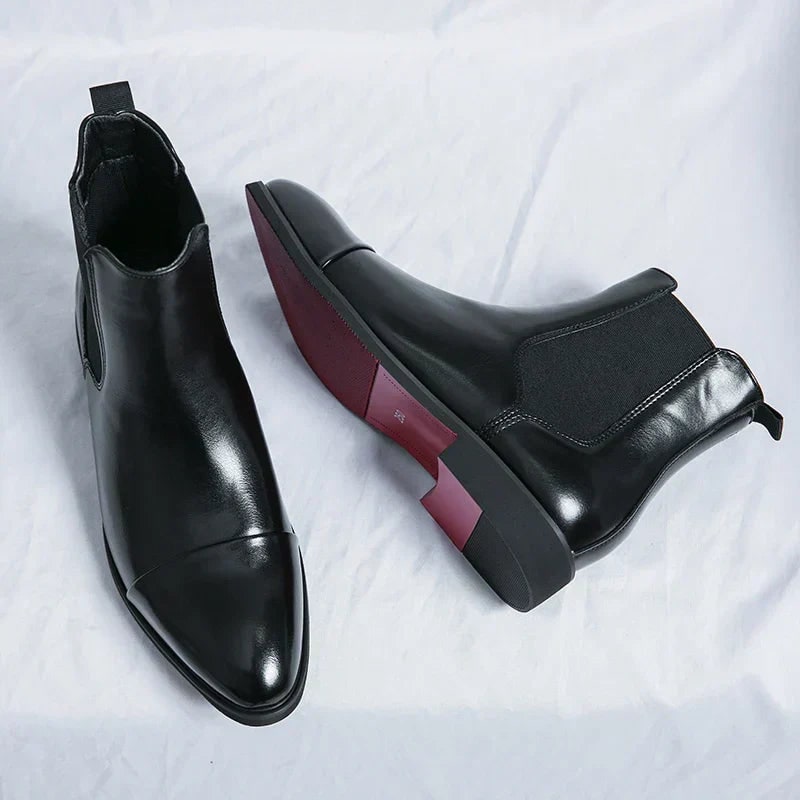 Chelsea Boots für Herren aus Echtleder, Ansicht 1