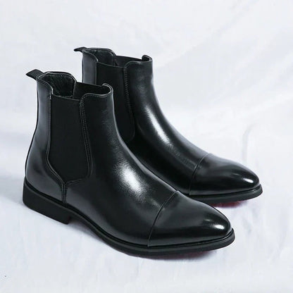 Chelsea Boots für Herren aus Echtleder, Ansicht 2