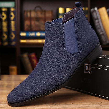 Chelsea Boots für Herren in Dunkelblau