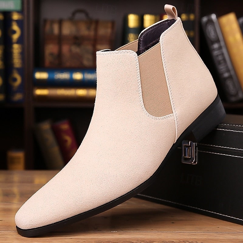 Chelsea Boots für Herren in Beige