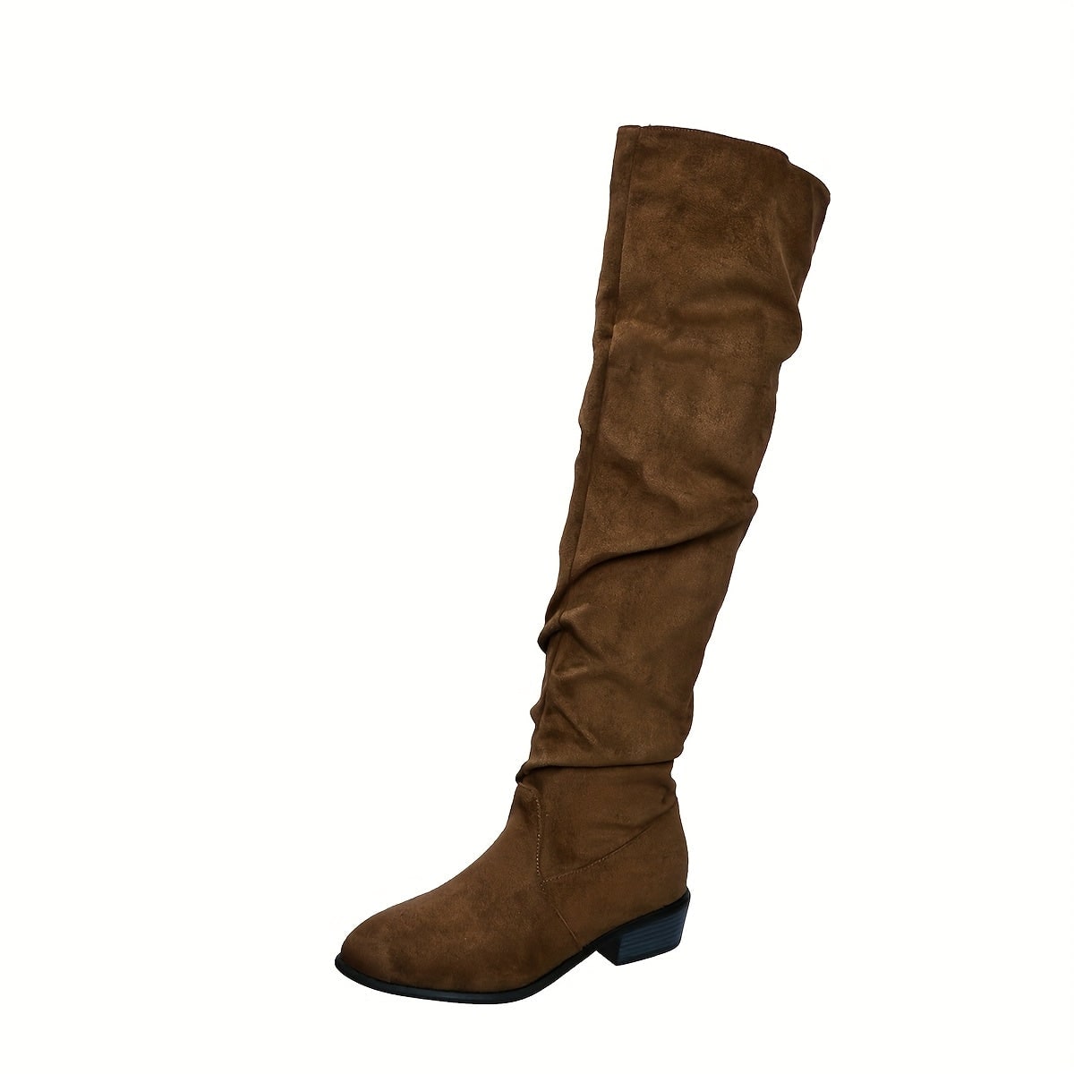 Overknee-Stiefel in Khaki einzeln 7