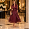 Burgunderrot