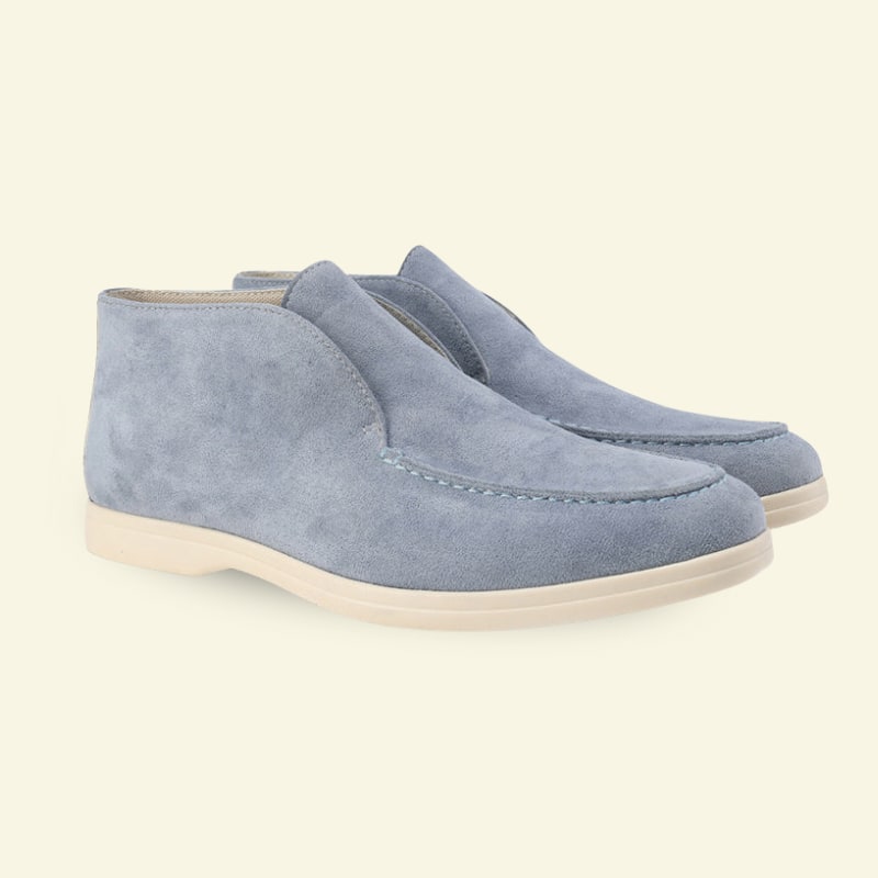 High Loafers Herren aus Wildleder mit hohem Schaft 2