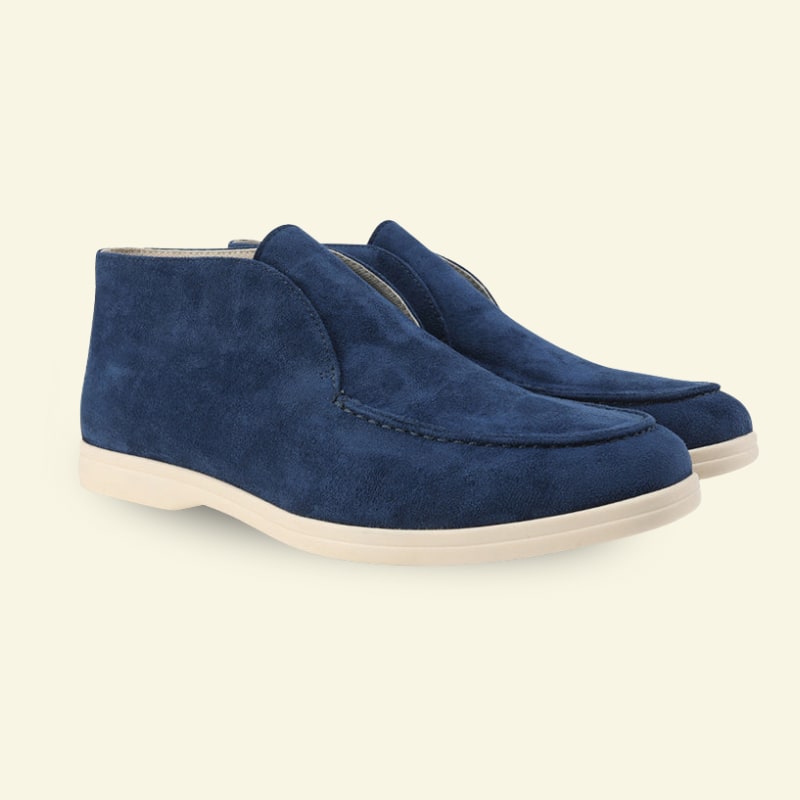 High Loafers Herren aus Wildleder mit hohem Schaft 5