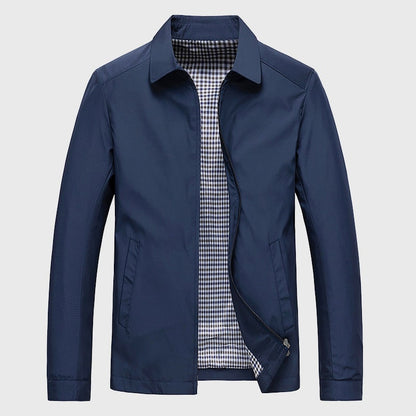 Jacke mit Reißverschluss Herren, leichte Übergangsjacke 1