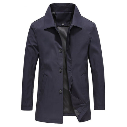 Men Jacke mit Hemdkragen, Klassische Men Jacket Herren 3