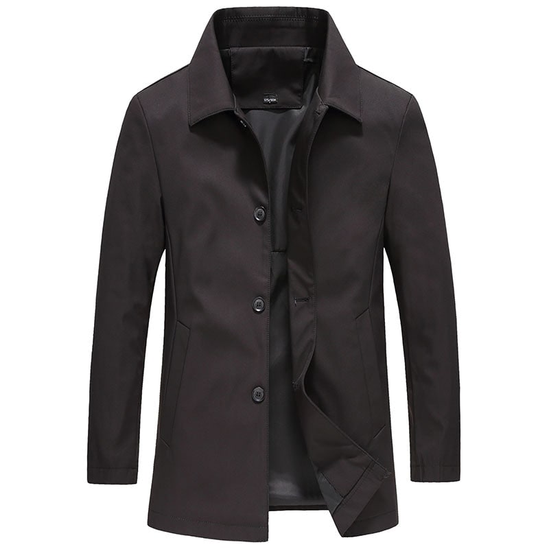 Men Jacke mit Hemdkragen, Klassische Men Jacket Herren 2