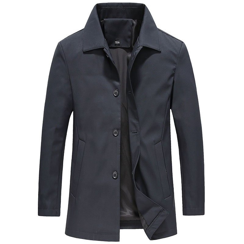 Men Jacke mit Hemdkragen, Klassische Men Jacket Herren 4