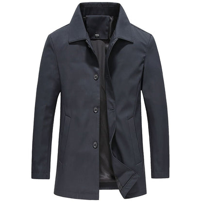 Men Jacke mit Hemdkragen, Klassische Men Jacket Herren 4