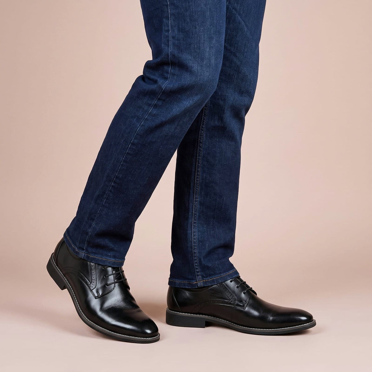 Oxford Schuhe Herren aus Leder mit leichter Sohle 1