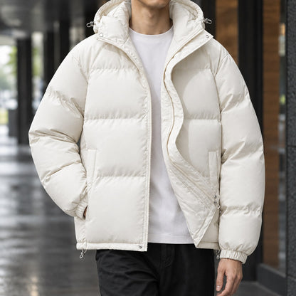 Puffer Jacket für Herren mit Kapuze, Ansicht 3