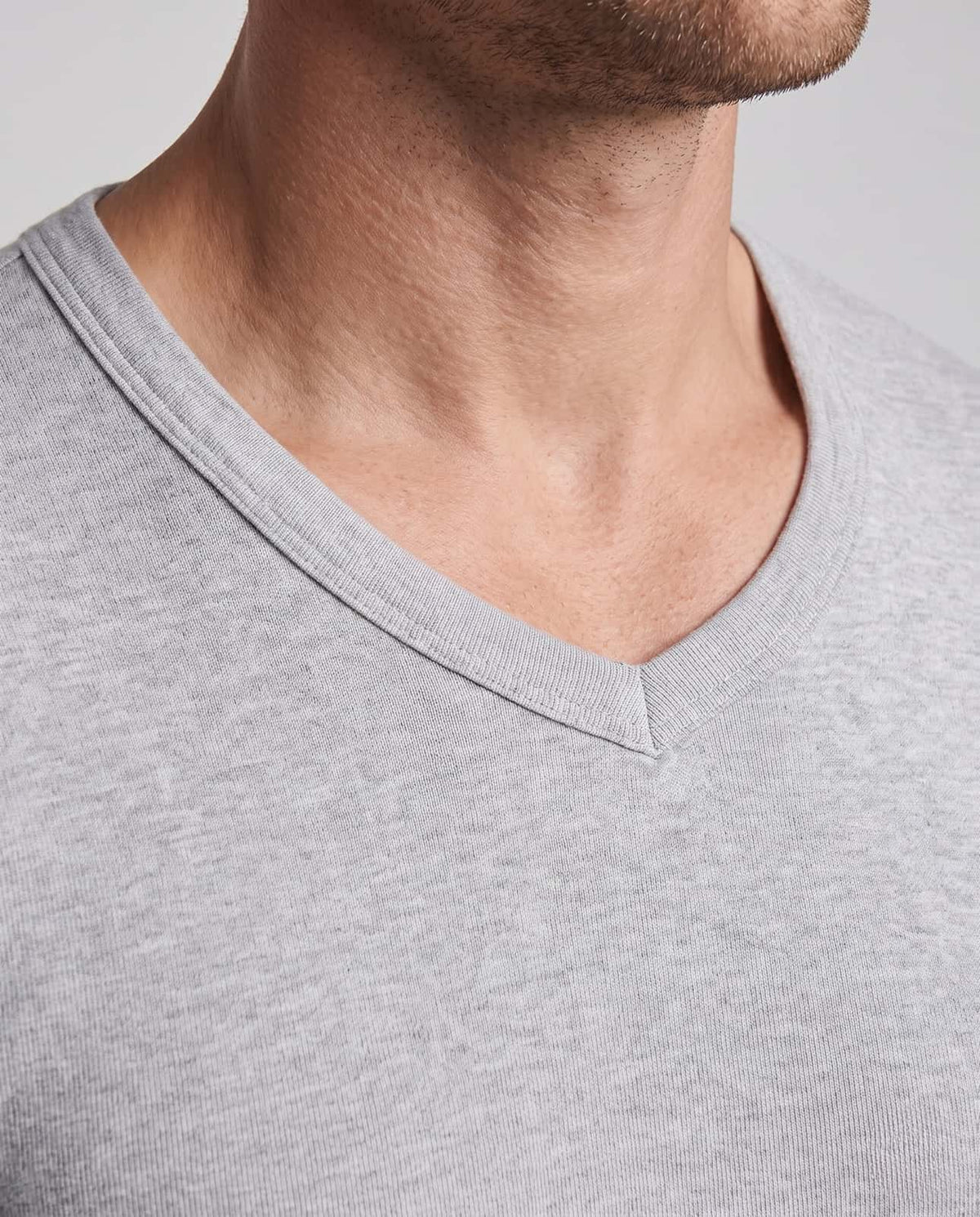 Thermo Shirt Langarm Herren mit V-Ausschnitt, Enganliegend 3