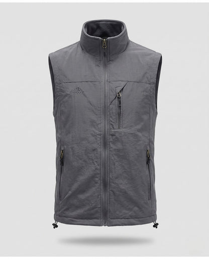 Thermojacke Herren ohne Ärmel, Winddichte Steppweste 4