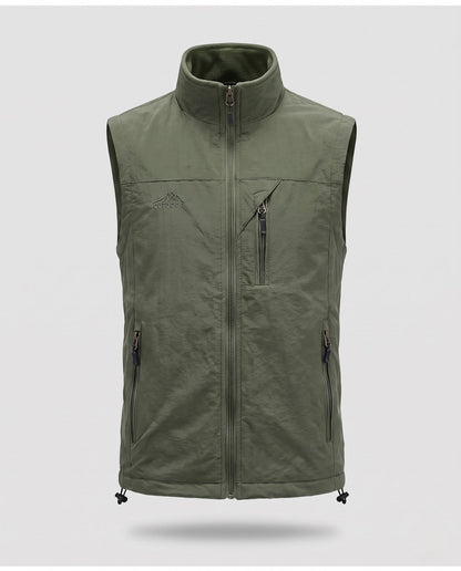 Thermojacke Herren ohne Ärmel, Winddichte Steppweste 7