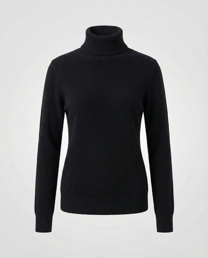 Rollkragenpullover Damen aus weichem Feinstrick 5
