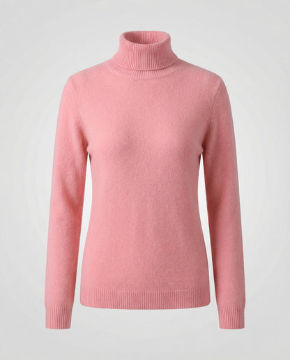 Rollkragenpullover Damen aus weichem Feinstrick 7