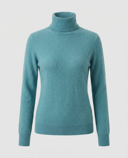 Rollkragenpullover Damen aus weichem Feinstrick 8