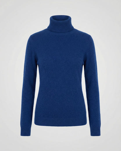 Rollkragenpullover Damen aus weichem Feinstrick 10