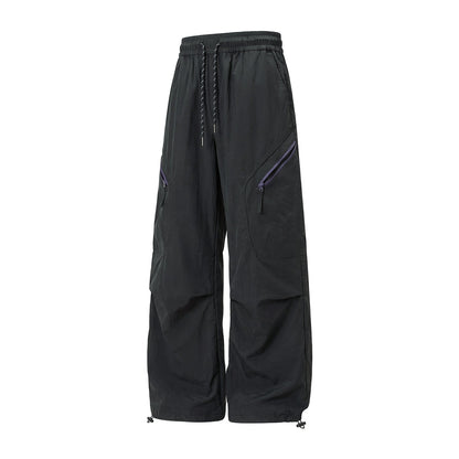 Outdoor Cargohose Damen weit mit Kordelzug 4