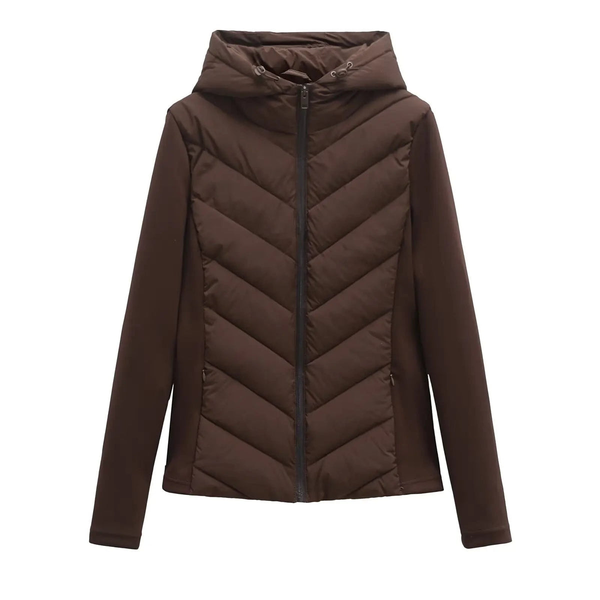 Winterjacke Damen leicht in Braun