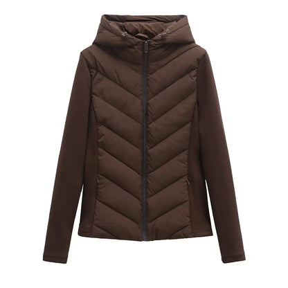 Winterjacke Damen leicht in Braun