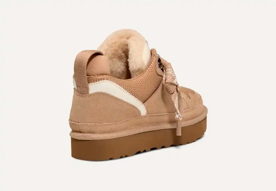 Winterstiefel Damen in Sand, Ansicht von hinten